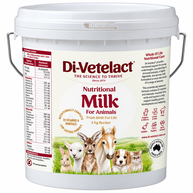 Di-Vetelact Low Lactose Milk Replacer