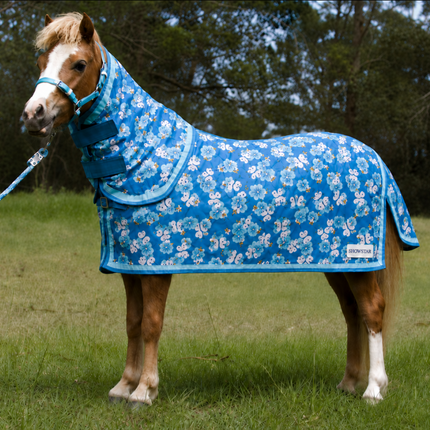 ShowStar Neckcombo + Tailbag - Spring Garden Print - 2'6 - 4'6