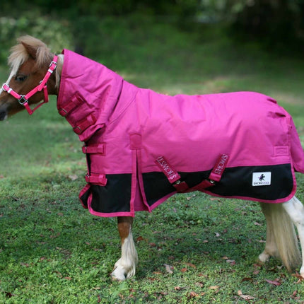 ShowStar 1680D Winter Paddock Combo - Pink with Black Trim – Kingston ...