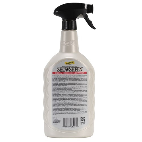 Absorbine ShowSheen Hair Polish & Detangler w/Sprayer