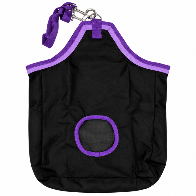 ShowStar Mini Hay Bag - 2Tone Purple Trim