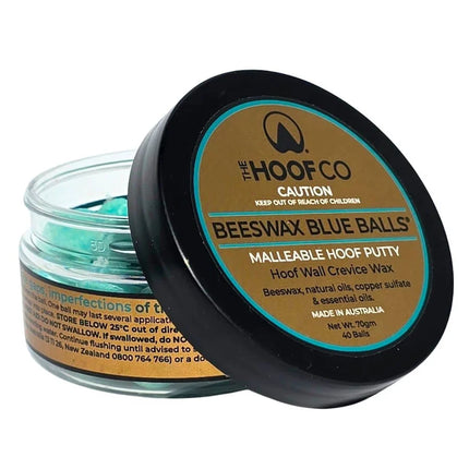 Beeswax BLUE Balls® Hoof Wall Crevice Wax