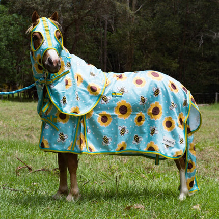 ShowStar Mesh Hood Set - Bee Happy Print