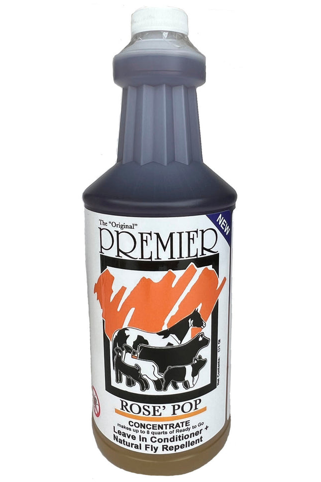 Premier Equine Rose POP Conditioner Concentrate with Fly Repellent 946ml