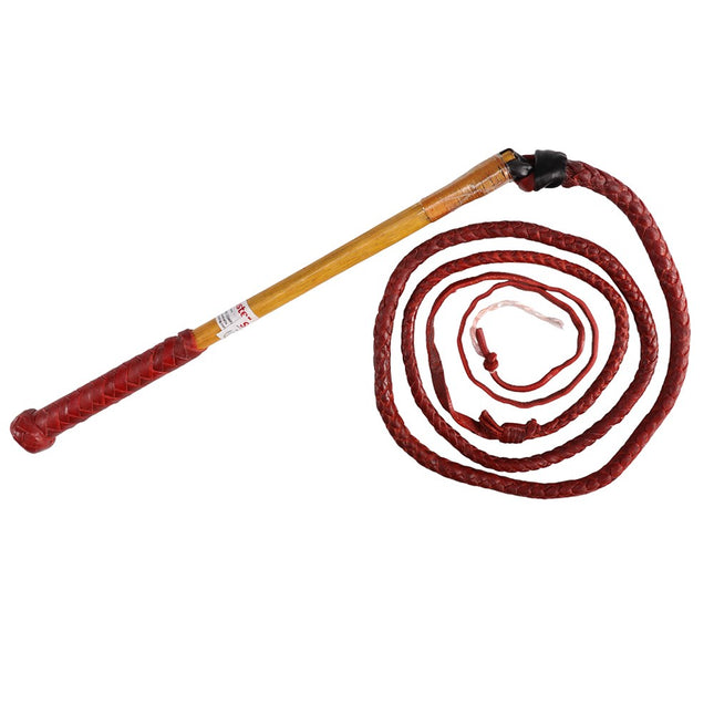 Redhide Stockwhip - 8' x 6 Plait