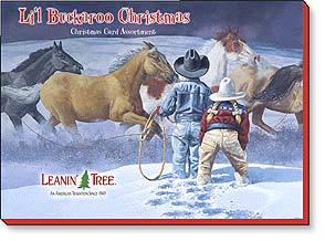 Christmas Card Pack - 20 Cards - Li'l Buckaroo Christmas Assorted Pack 2