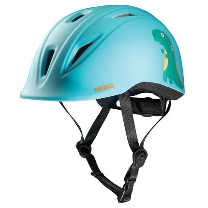 Troxel Youngster Horse Riding Helmet - BLUE DINO